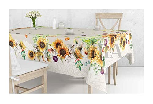 Tovaglia da tavola stampa fantasia, in cotone