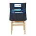 ECR4Kids Classroom Chair Seat Companion Pocket Organizer with Name Tag, Small