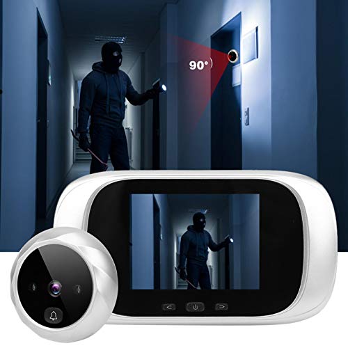 2.8 Pol. Campainha de VíDeo, Visor de Porta Visual, LCD TFT Campainha Ding Dong IR Night Vision Door