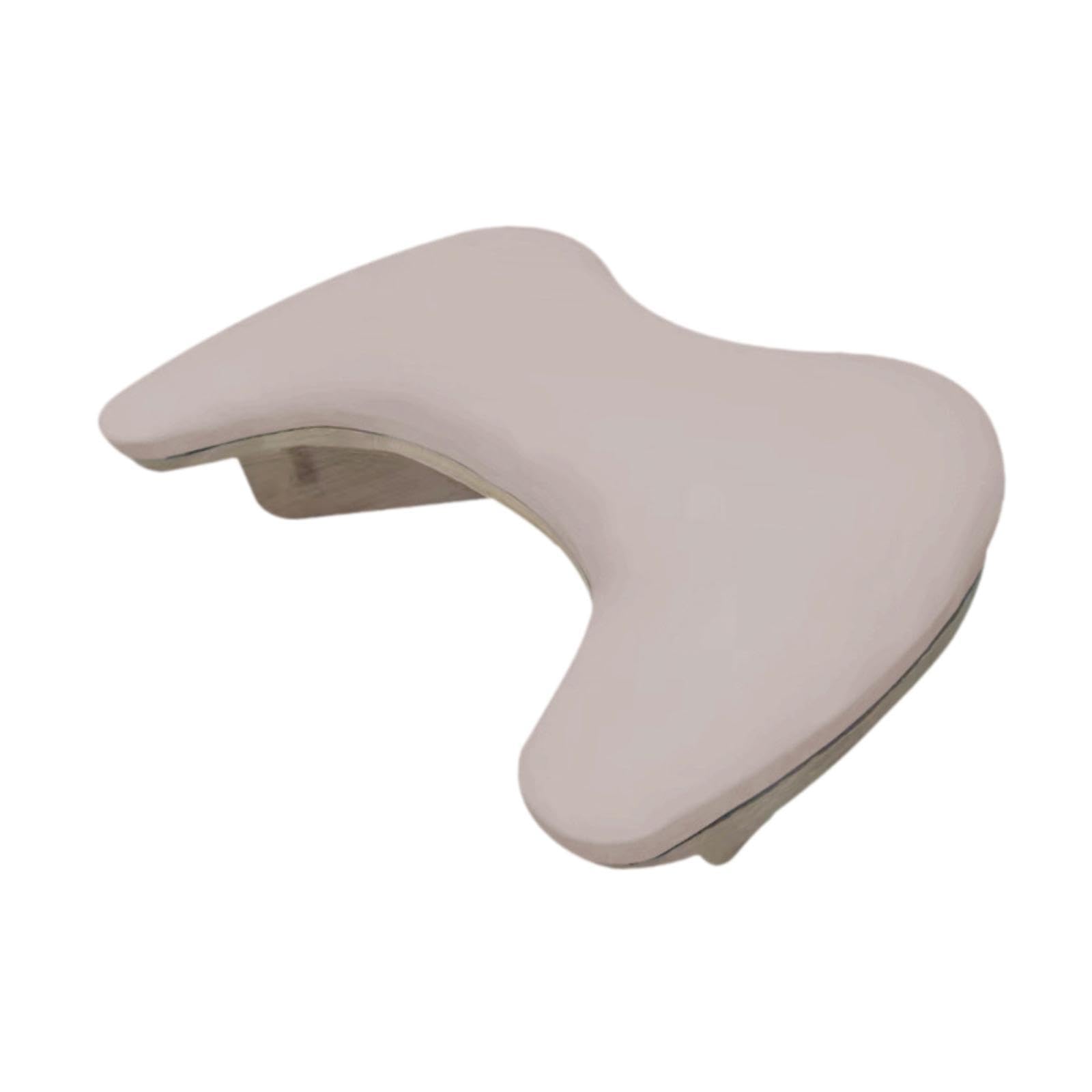 Cuscino poggiabraccia per unghie in legno a forma di U per manicure domestica salone di bellezza caffè 38 x 26 x 13 cm