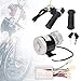 SPYMINNPOO 36V 350W E Brush Motor Conversion Set, Brushless Motor Controller Electric Controller Throttle Grip for Electric Scooters, Tricycles, Metal