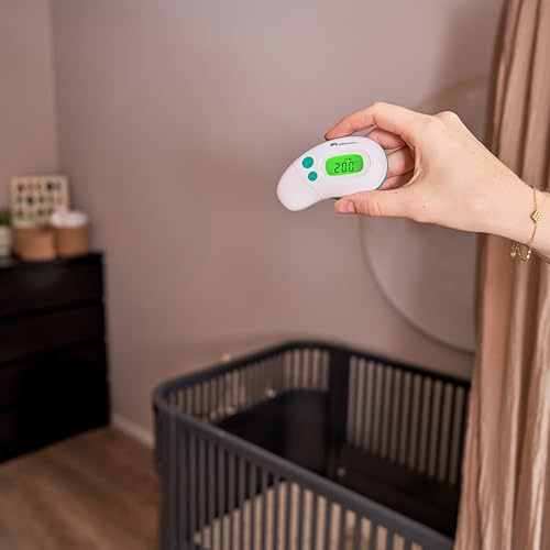 Bebeconfort Minitermómetro Multifunción, 4 en 1, 0+ Meses, Sin Necesidad de Contacto, Tecnología de Infrarrojos, Indicador de Fiebre, Inteligente y Fácil de Usar, Tamaño Compacto Portátil, Green - imagen 9