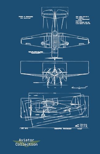 TBF Avenger Blueprint Notebook: AQUILLIS Lined Journal For Writin...