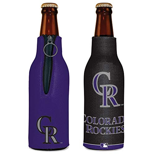 Enfriador de botellas oficial MLB Colorado Rockies, accesorio térmico de talla única 2