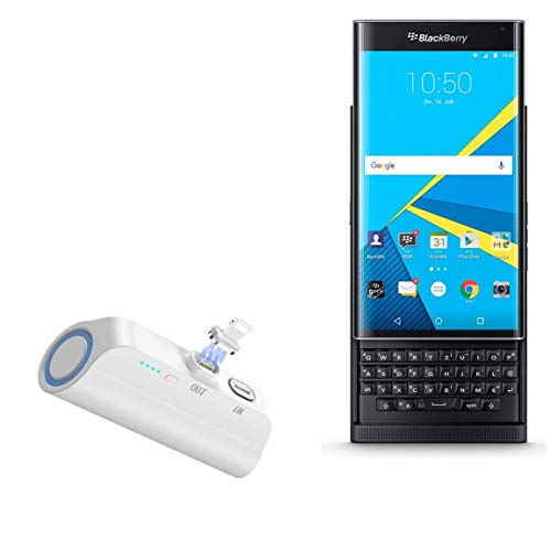 BoxWave Corporation Charger for BlackBerry Priv (Charger by BoxWave) - MagnetoBoost Rejuva PowerPack, Portable 3000mAh Back Up Battery Power Bank for BlackBerry Priv - Winter White