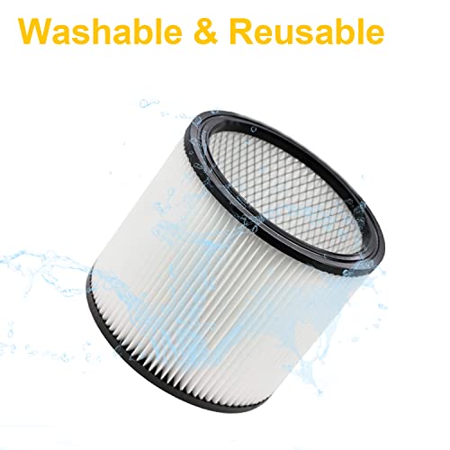 2 Pack Replacement Filter Cartridge For Shop Vac 90304, 9030400, 903-04-00 90350, Fit Most Wet/Dry Vacuum Cleaners 5 Gallon And Above #TOP2