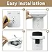 BELIEFLUO Outlet Shelf Holder Fit for Duplex Receptacle, Bathroom Decor,Cable Management,A Space Saving Solution, Homepod Mini Google Home/Echo/Smart Speakers/Electric Toothbrush/Cell Phone (Standard)