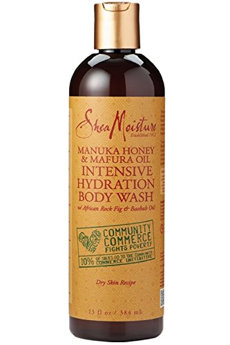 SheaMoisture Community Commerce Manuka Honey & Mafura Oil Intensive Hydration Body Wash - 384ml