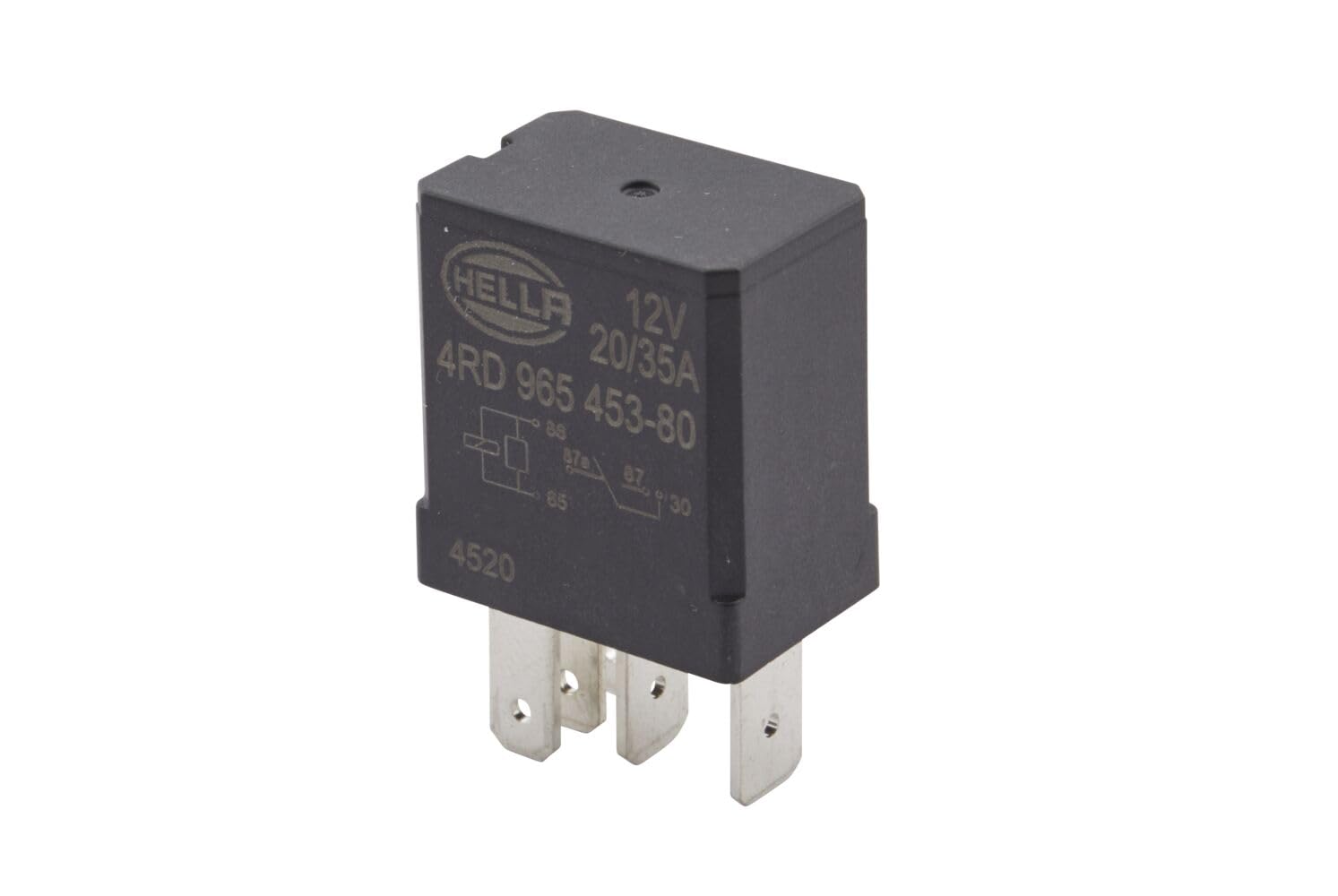 HELLA 4RD 965 453-​801 Relé, corriente de trabajo - 12V - 5polos - contacto conmutador - Cant.: 1
