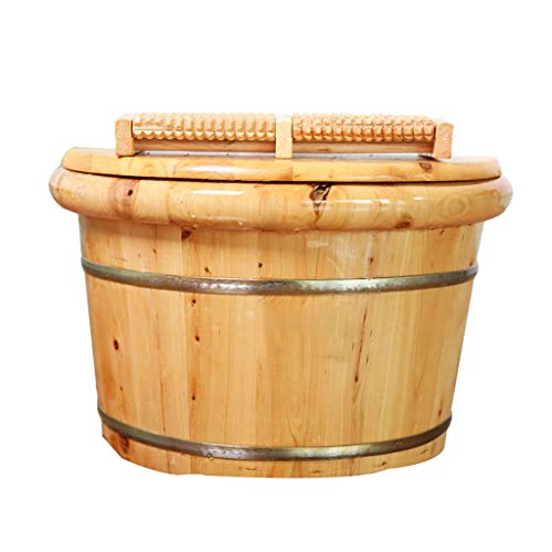 Spa de pies de madera para baño y masaje, tamaño A miniatura 1