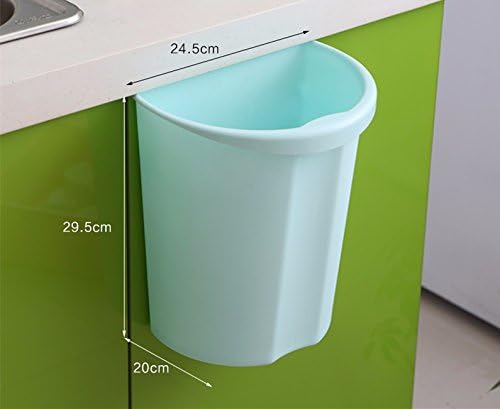 Dustbins Xiuxiutian The kitchen waste plastic admit cartridge-cabinet door mounted trash bins large capacity, basket,