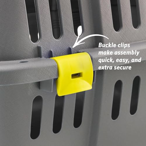 Image of Dog Trust Pet Carrier Cage Hard Sided Cat Carrier for Small Medium Dog Cat