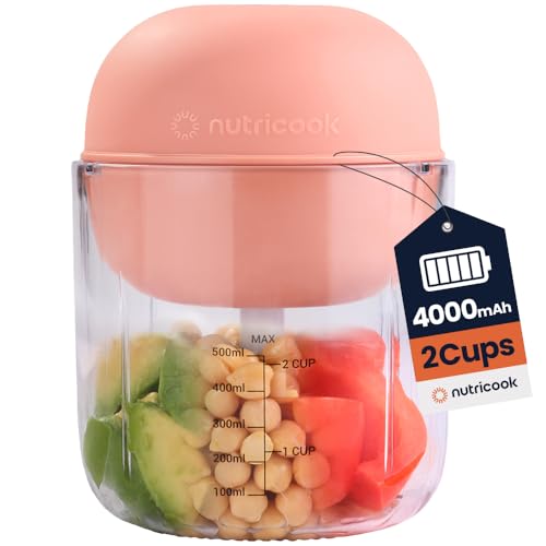 Nutricook Choppi Cordless Vegetable Chopper & Food Processor