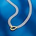 Ross-Simons Sterling Silver and 18kt Gold Over Sterling Bismark-Link Necklace. 18 inches