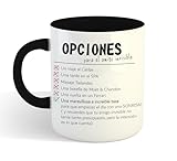 Taza Ideal para Regalo Original | AMIGO INVISIBLE | Taza con Frase Motivadora, Regalo Amigo Invisible, Navidad | 330 Ml
