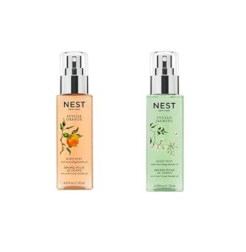 NEST New York Mist & Match Seville Orange و Indian Jasmine Body Mists
