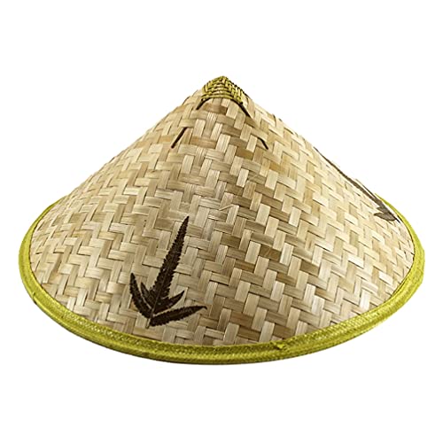 BESPORTBLE Chinês Chapéus Chapéu de Palha Chapéu Coolie Japonês Asiático Agricultor Chapéu DIY Acess