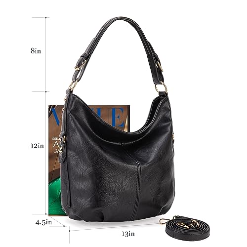 Montana West Shoulder Hobo Bag For Women Purses And Handbags Bucket Bag Mwc-190Bk thumb #5