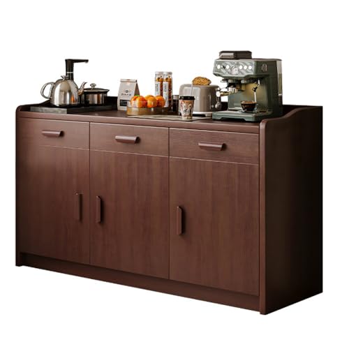 NKX Multi-Purpose Wooden Storage Cabinet with Shelves – Modern Design for Kitchen & Living Room