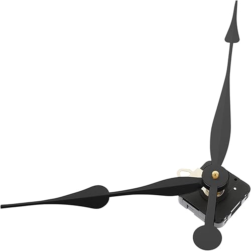 DOITOOL 1 Unidades Reloj de pared redondo Reloj de pared DIY Reloj de batería Reloj útil Mecanismo de reloj de batería Mecanismo de reloj de pared