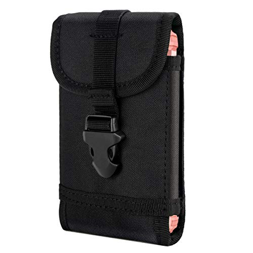 Ironseals Molle Tactical Pouch Compact Utility Gadget Waist Bag Phone Holster For Iphone 14 Pro/14/13 Pro/13/13 Mini/12 Pro Max/12 Pro/12/12 Mini/11 Pro Max/11/Xs Max/Xr/X, Samsung S22/S20/S10 #TOP7