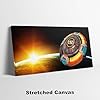 Electric Light Orchestra Rock Music Canvas Wall Art Picture Print - for Home Office Decoration (XL 91.4x45.7cm) #2