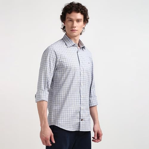 Image of Tommy Hilfiger Men's Cotton Regular Fit Shirt