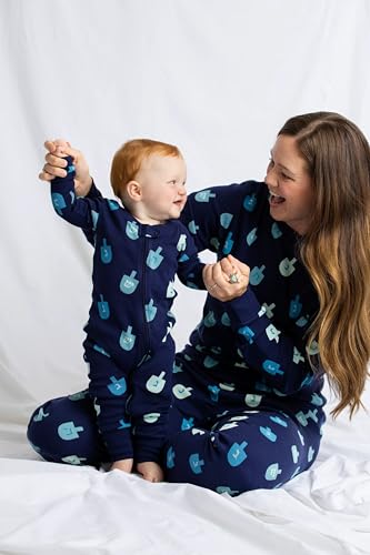 Image of MONICA + ANDY One Piece Baby Pajamas, 100% Organic Baby Clothes for Girls and Boys, Sizes For Newborn and Infant