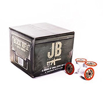 Just Black, 32 Count, Medium Roast K Cups - Single Serve K Cups Coffee Pods - Kcup Pods Compatible with Keurig 1.0 & 2.0 - Made from Arabica Beans