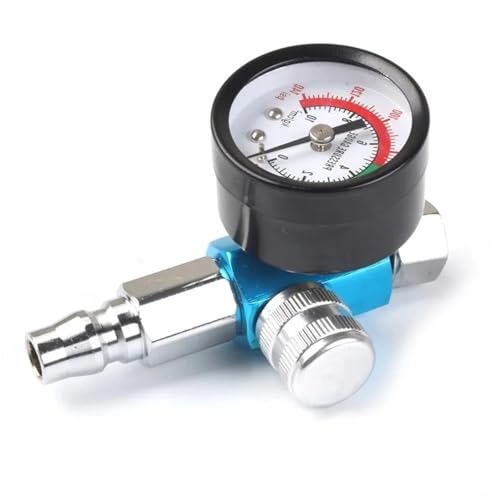 TESHHIPH Spray Gun Air Regulator Gauge in-line Oil Water Trap Filter Separator AF-02 w JP 1pcs