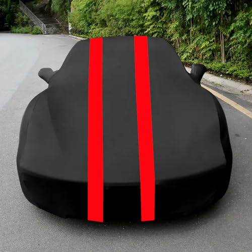 Image of Indoor Car Cover Custom Fit for for Porsche 718 Boxster /Cayman Luxurious Soft Stretch Satin Car Cover Breathable Dust-Proof for Underground Garage, Car Show