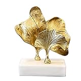 Photo Gallery jhnea ginkgo biloba statue, creativo sculture in marmo figurine di rame artigianato opere decorazione domestica desktop decor,b Photo Gallery jhnea ginkgo biloba statue, creativo sculture in marmo figurine di rame artigianato opere decorazione domestica desktop decor,b
