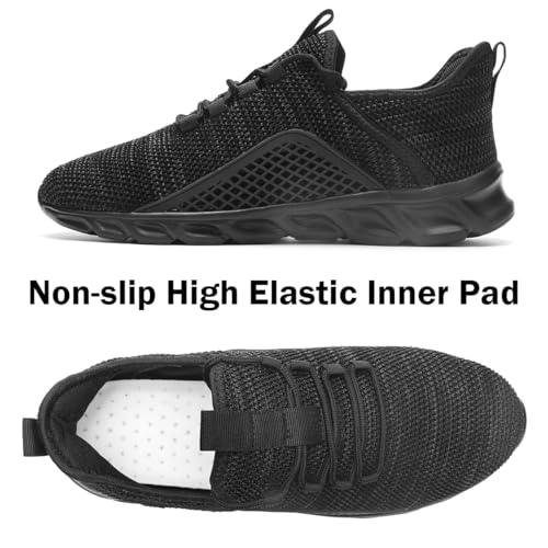 Image of DLWKIPV Womens Slip on Walking Tennis Shoes for Women Work Running Athletic Gym Sports Sneakers Lightweight Casual Shoe
