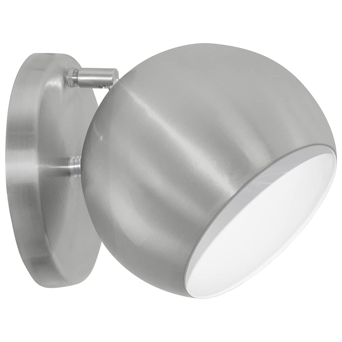 Arandela Retrô Bola Lavabo Banheiro Corredor Sacada Escovado