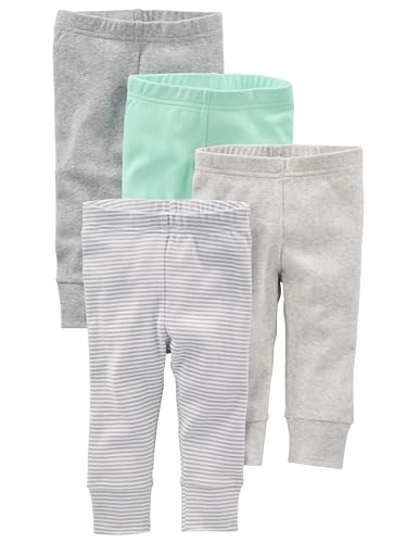 Image of Simple Joys by Carter's Baby 4-Pack Neutral Pant