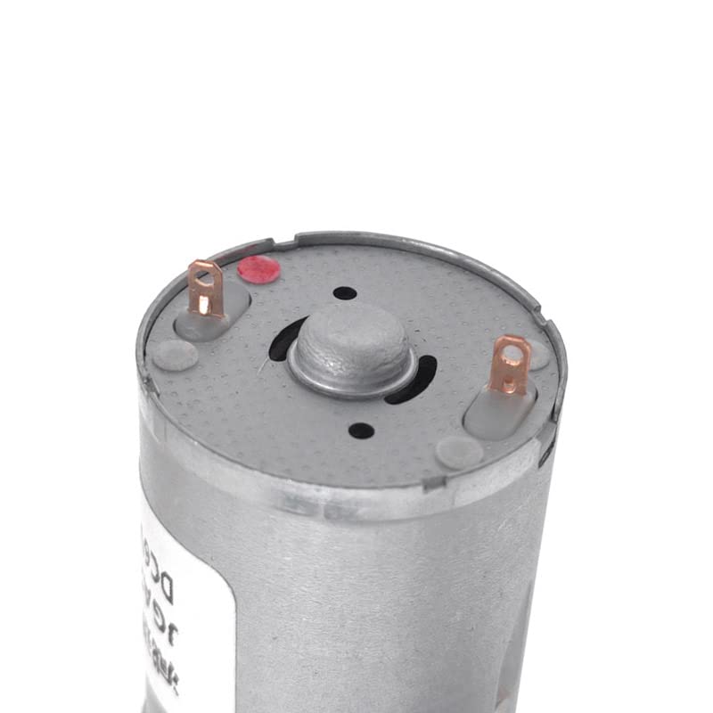 5PCS JGA25-370 DC Motor Geared 6/12/24V high Electric Gear 5/10/15/30/60/100/150/200/300/400/500/1000/1200rpm(60 5pcs,6V)
