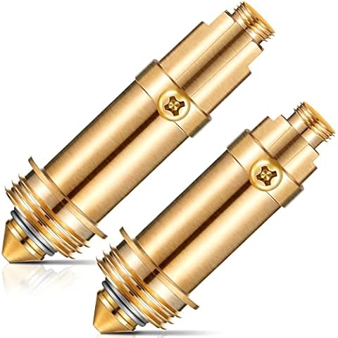 2 Pcs Pop Up Bath Plug Replacement Sink Basin Bath Click Clack Waste Internal Plug Pop Up Sink Bath Plugs Spring Brass Plug for Most Bathroom Bathtub Sink Drain Stopper Cover