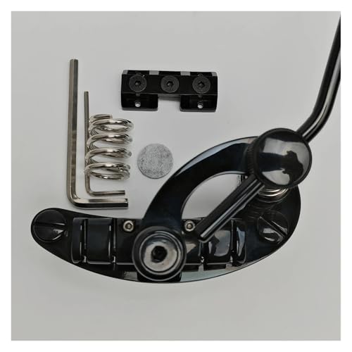 Puente vibrato eléctrico bloqueable para guitarra miniatura 4