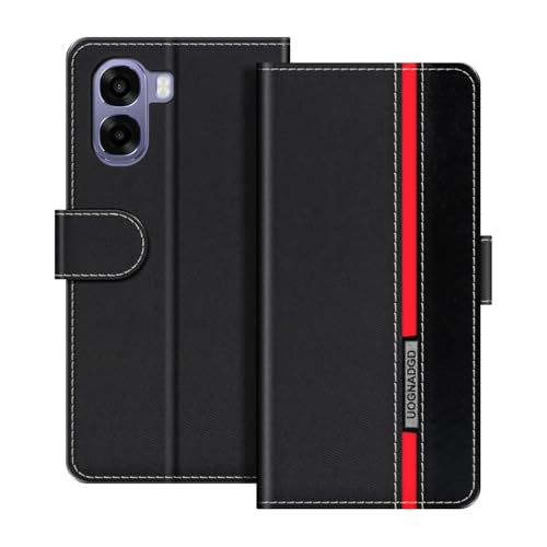 UOGNADGD ���U�[�P�[�X OPPO A6K 4G CPH2891 �Ƃ̌݊������� �}�O�l�b�g���t���b�v�J�o�[ �X�^���h���J�[�h�z���_�[�t�� �Ռ��ی�Ή� (�u���b�N)