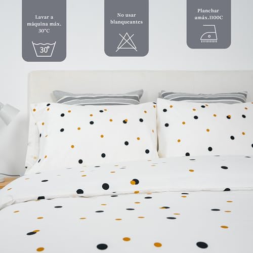 Variante de fundasnórdicas Cama 135 220x220 con bajera 135x200 (4 piezas)