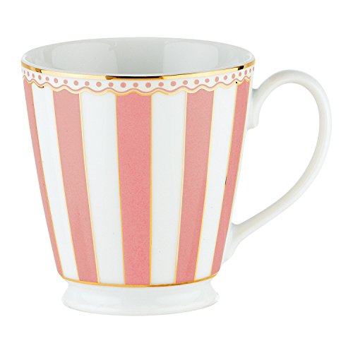 Mug Noritake Q001A/M-249 Porcelana Rosa 12.5 oz miniatura 1