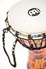 Meinl Percussion JRD Djembe Instrument - Very Small Handdrum - Travel Instrument - Diameter 7 Inches - Plastic, Multicoloured (JRD-KQ) #2