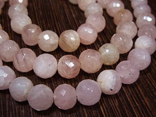 Morganite Faceted Disco perles naturelles pour remplacer les fausses pierres ternes