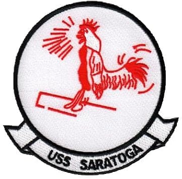 USS Saratoga CV-3 Patch Sew On