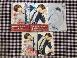 Amazon.co.jp: BL小説木原音瀬日高ショーコ美しいこと上・下全サ小冊子  
