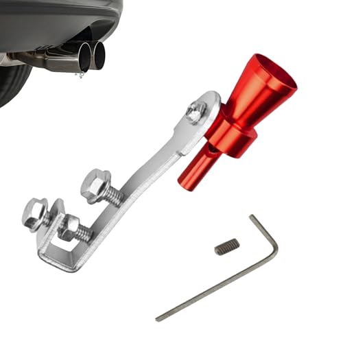 Silbato De Escape Turbo: Amplificador De Sonido Automóvil, Accesorio De Válvula De Descarga Tubo De Escape, Resonador Automotriz livianoss | Reforzador Duradero Silenciador Para El Diseño