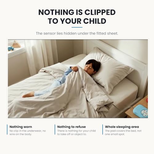 Image of TheraPee Bedwetting Alarm System with No-Wear Sensor + Online Program