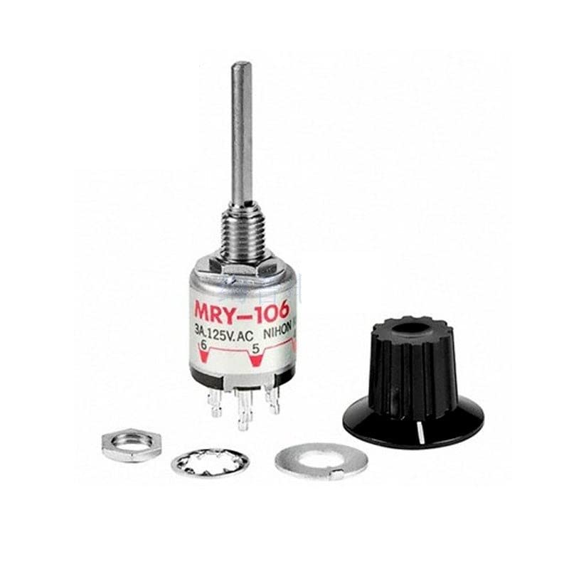 Commutateur rotatif MRY-106-A sélecteur de bande multi-positions SP6T