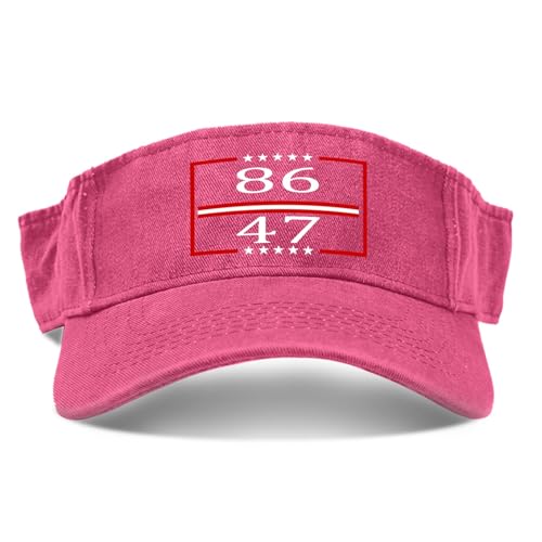 8647 Cap Visors for Teens Visors Retro Visor Pink