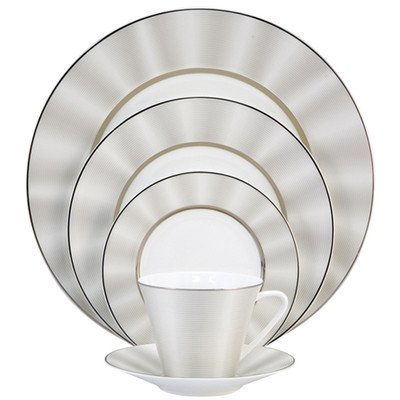Nikko Silk Platinum Bread Plate, 6 Nikko Silk Platinum Bread Plate, 6